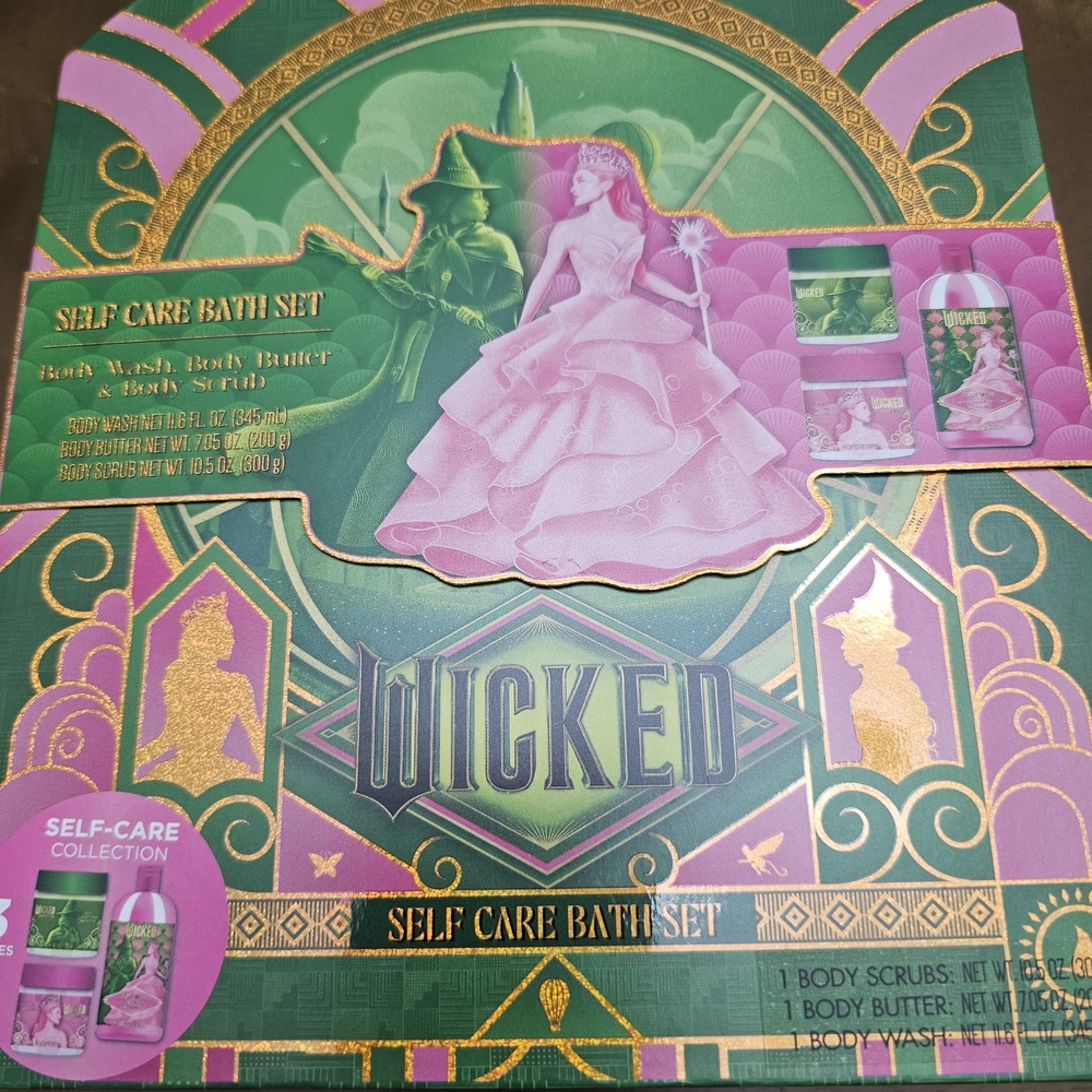 Wicked Self Care Bath Set Gree